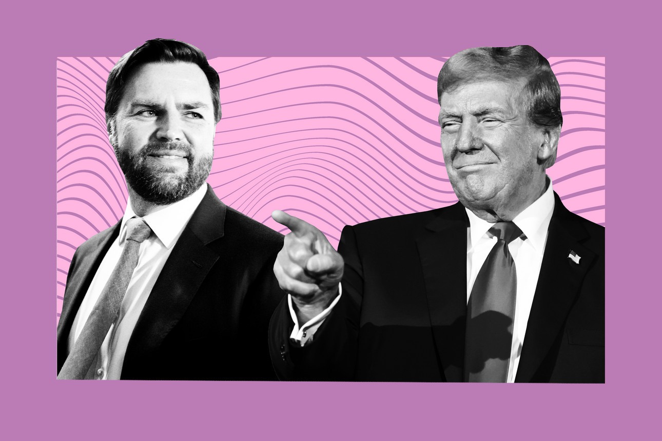 JD Vance and Donald Trump walk through the Capitol moments after megabill passes