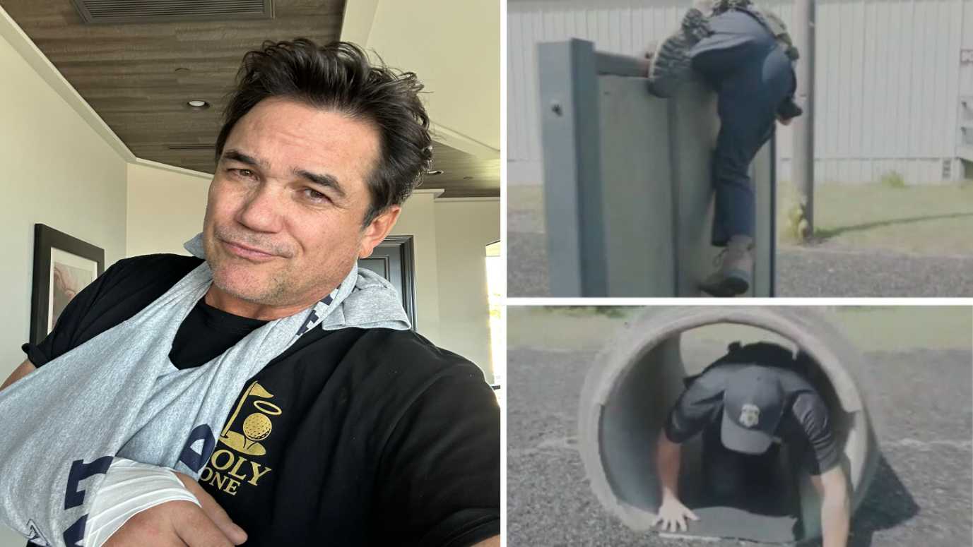Dean Cain sidelined with injury after joining ICE