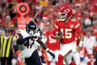 The Chiefs play against the chicago bears in preseason 2025 NFL.