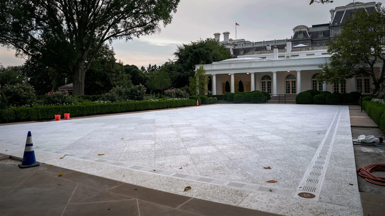 President Donald Trump with Jeffrey Epstein at an event