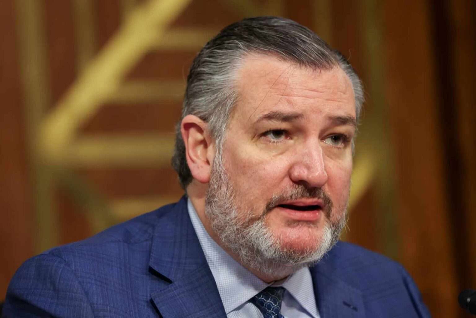 Ted Cruz speaking at a hearing in Washington